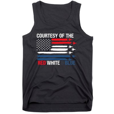 Courtesy Of The Red White And Blue Tank Top