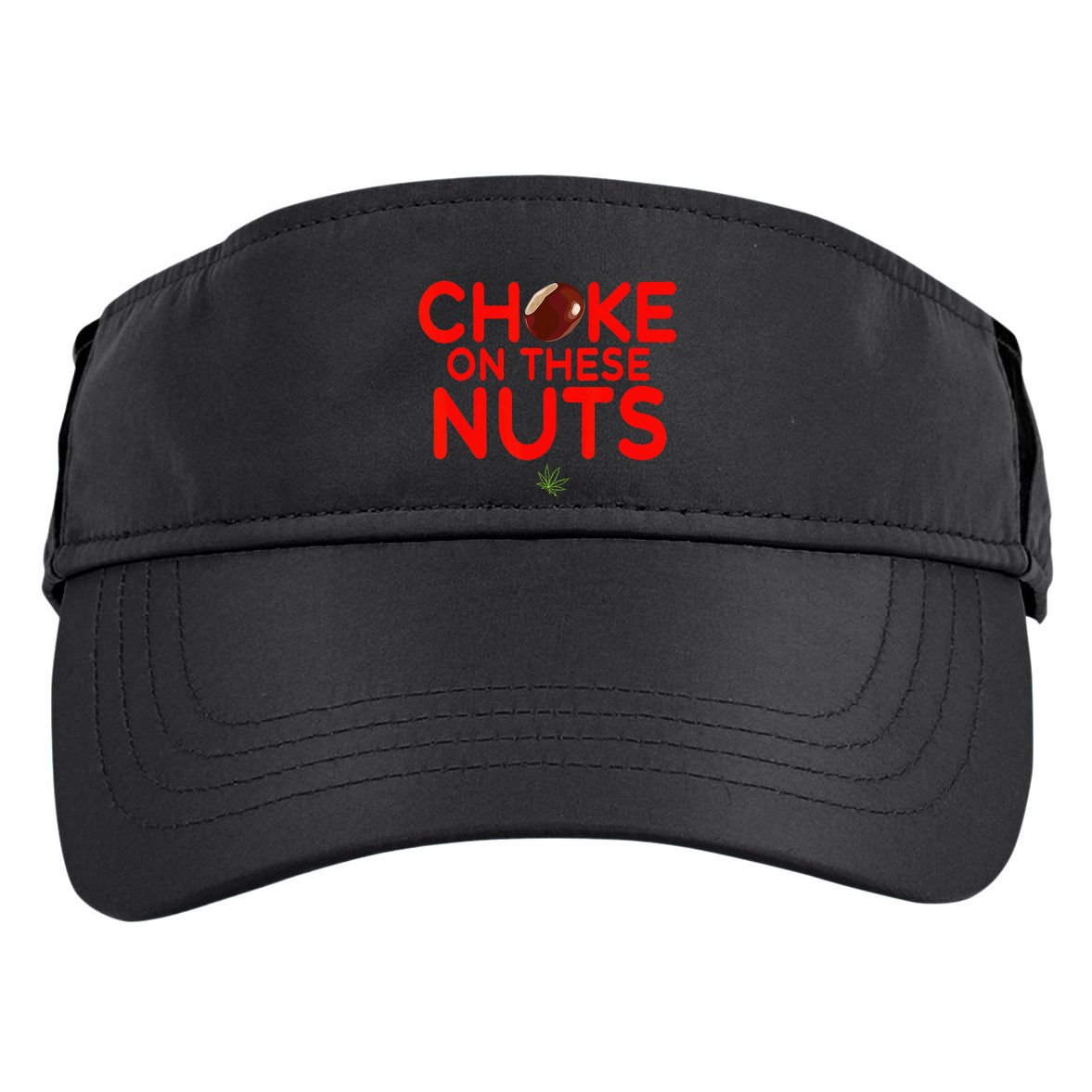 Choke On These Nuts Adult Drive Performance Visor