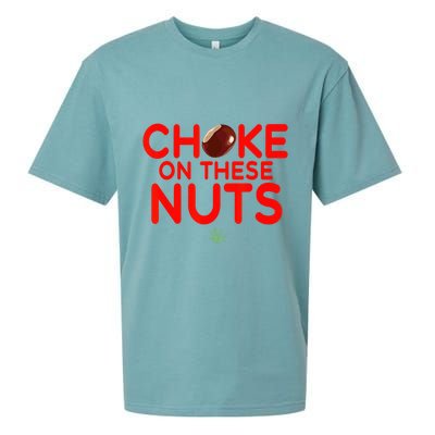 Choke On These Nuts Sueded Cloud Jersey T-Shirt