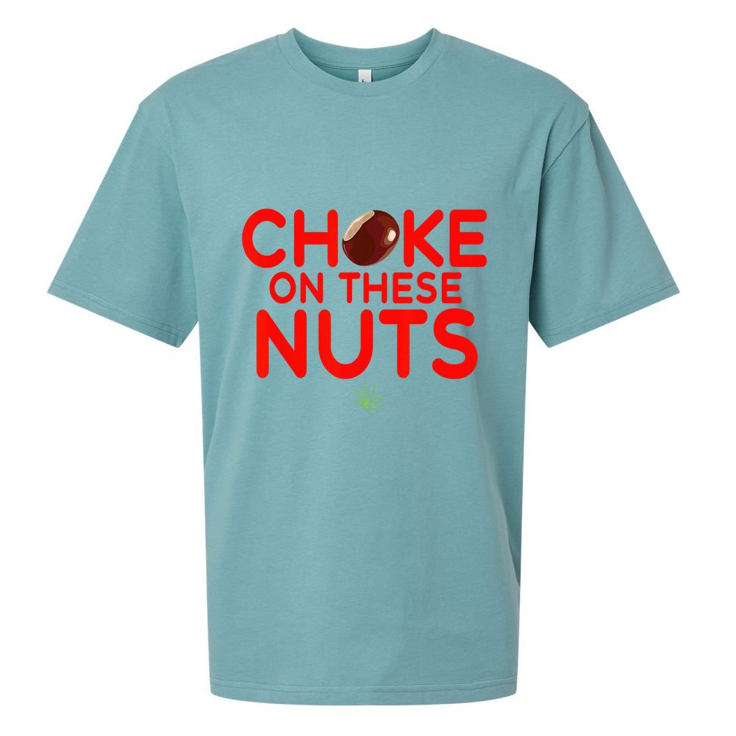 Choke On These Nuts Sueded Cloud Jersey T-Shirt