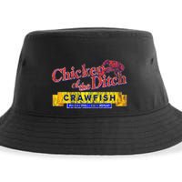 Chicken Of The Ditch Crawfish Crawfish Boil Sustainable Bucket Hat