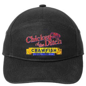 Chicken Of The Ditch Crawfish Crawfish Boil 7-Panel Snapback Hat