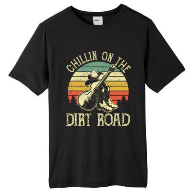 Chillin On The Dirt Road Western Life Rodeo Country Music Tall Fusion ChromaSoft Performance T-Shirt