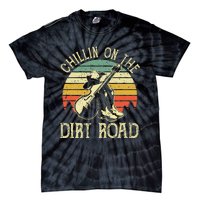 Chillin On The Dirt Road Western Life Rodeo Country Music Tie-Dye T-Shirt