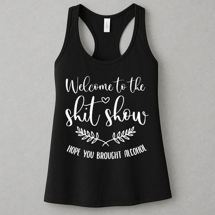 Coordinator Of The Entire Shit Show Shit Show Supervisor Womens Tank Top