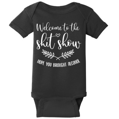 Coordinator Of The Entire Shit Show Shit Show Supervisor Baby Bodysuit