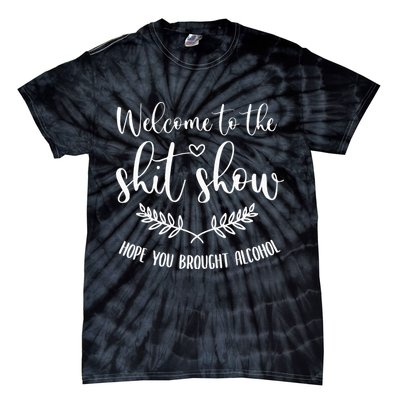 Coordinator Of The Entire Shit Show Shit Show Supervisor Tie-Dye T-Shirt