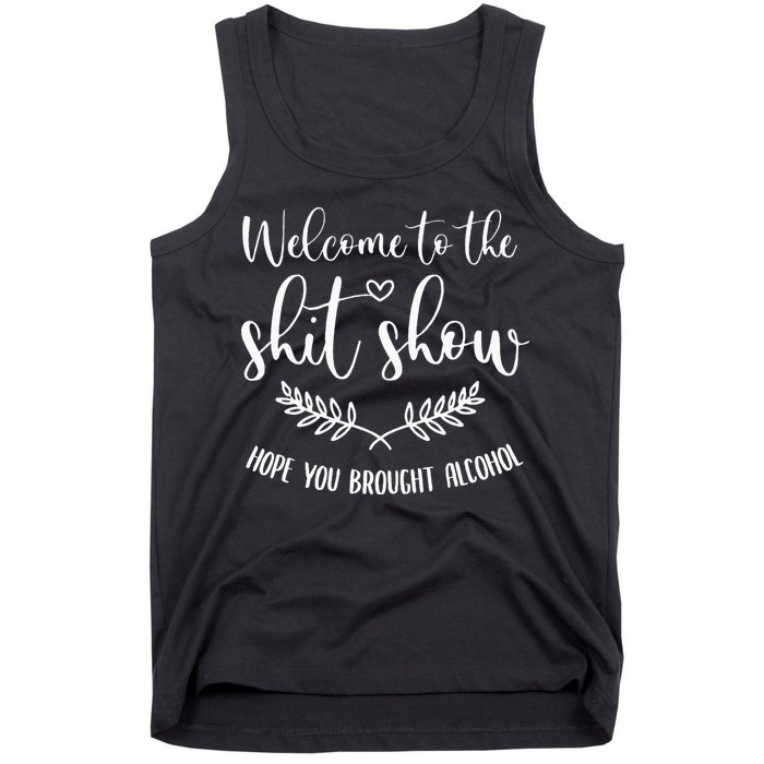 Coordinator Of The Entire Shit Show Shit Show Supervisor Tank Top
