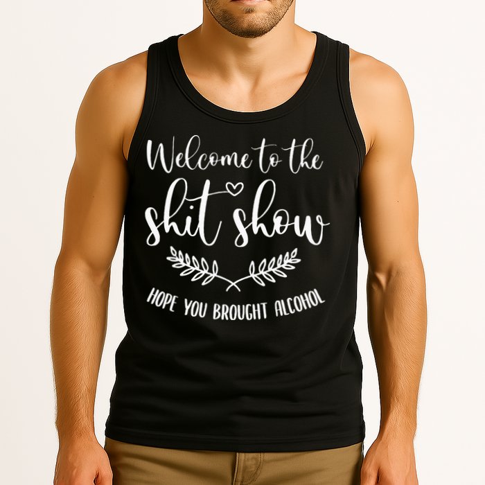 Coordinator Of The Entire Shit Show Shit Show Supervisor Tank Top