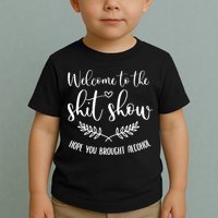 Coordinator Of The Entire Shit Show Shit Show Supervisor Toddler T-Shirt