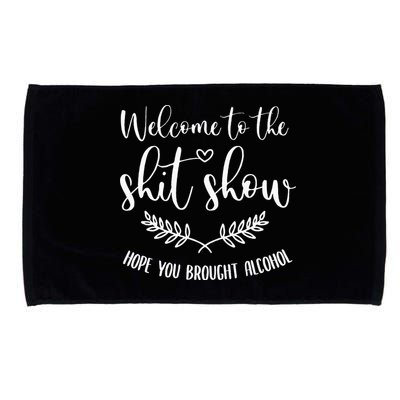 Coordinator Of The Entire Shit Show Shit Show Supervisor Microfiber Hand Towel