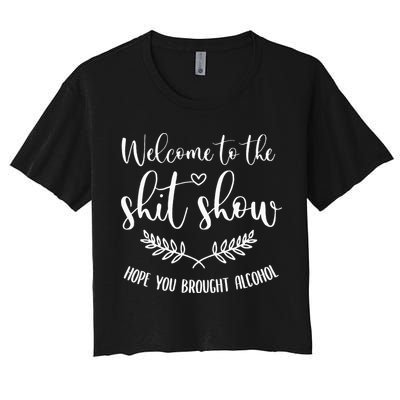 Coordinator Of The Entire Shit Show Shit Show Supervisor Crop Top
