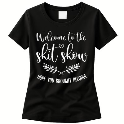 Coordinator Of The Entire Shit Show Shit Show Supervisor Womens T-Shirt