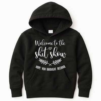 Coordinator Of The Entire Shit Show Shit Show Supervisor Kids Hoodie