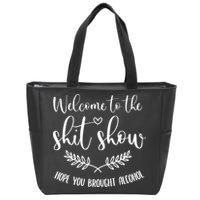 Coordinator Of The Entire Shit Show Shit Show Supervisor Zip Tote Bag