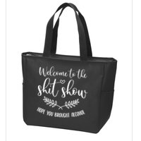 Coordinator Of The Entire Shit Show Shit Show Supervisor Zip Tote Bag