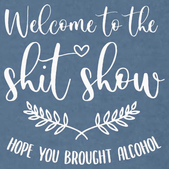 Coordinator Of The Entire Shit Show Shit Show Supervisor Garment-Dyed Sweatshirt