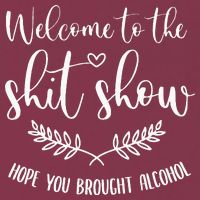 Coordinator Of The Entire Shit Show Shit Show Supervisor 16oz Travel Tumbler
