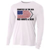 Courtesy Of The Usa Red White And Blue Cooling Performance Long Sleeve Crew