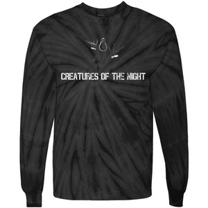 Creatures Of The Night Tie-Dye Long Sleeve Shirt