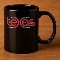 Cities Of Texas Logo 11oz C Handle Ceramic Mug