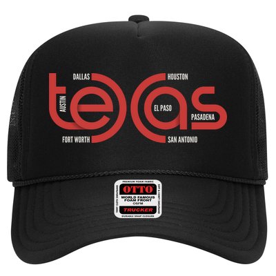 Cities Of Texas Logo Trucker Hat