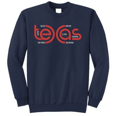 Cities Of Texas Logo Sweatshirt