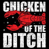 Chicken Of The Ditch Crawfish Season Mud Bug Lovers Funny Gift Sustainable Bucket Hat