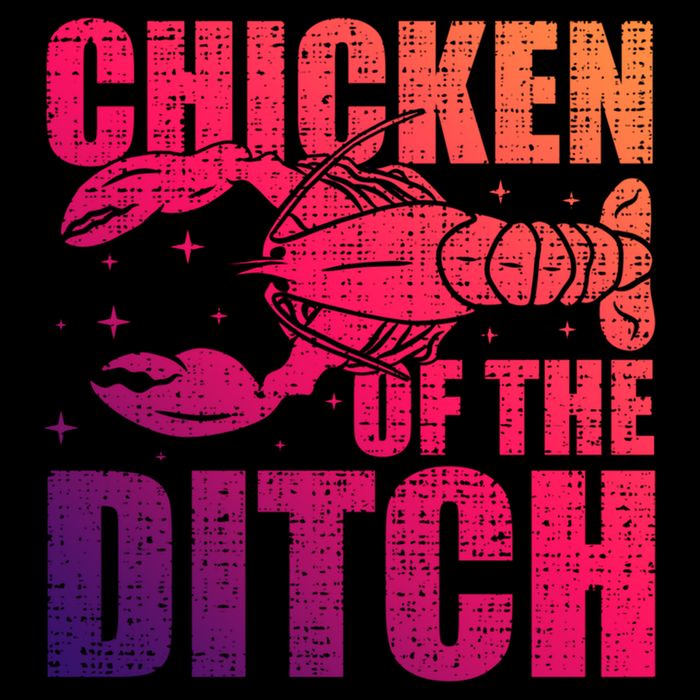 Chicken Of The Ditch Crawfish Season Mud Bug Lovers Gift Impact Tech Backpack