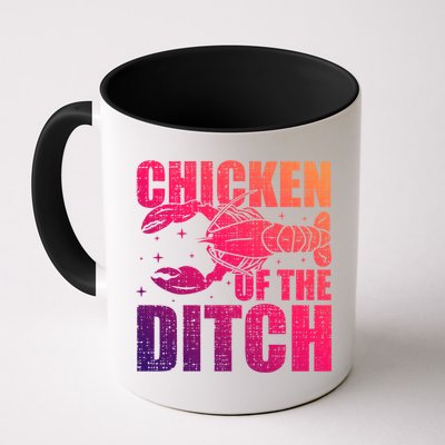 Chicken Of The Ditch Crawfish Season Mud Bug Lovers Gift Mug