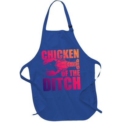 Chicken Of The Ditch Crawfish Season Mud Bug Lovers Gift Apron