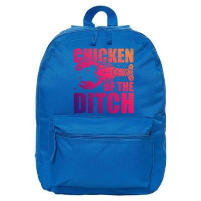 Chicken Of The Ditch Crawfish Season Mud Bug Lovers Gift 16 in Basic Backpack