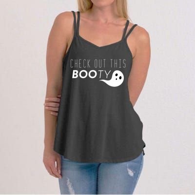 Check Out This Booty Funny Ghost Boo Halloween Gift Women's Strappy Tank