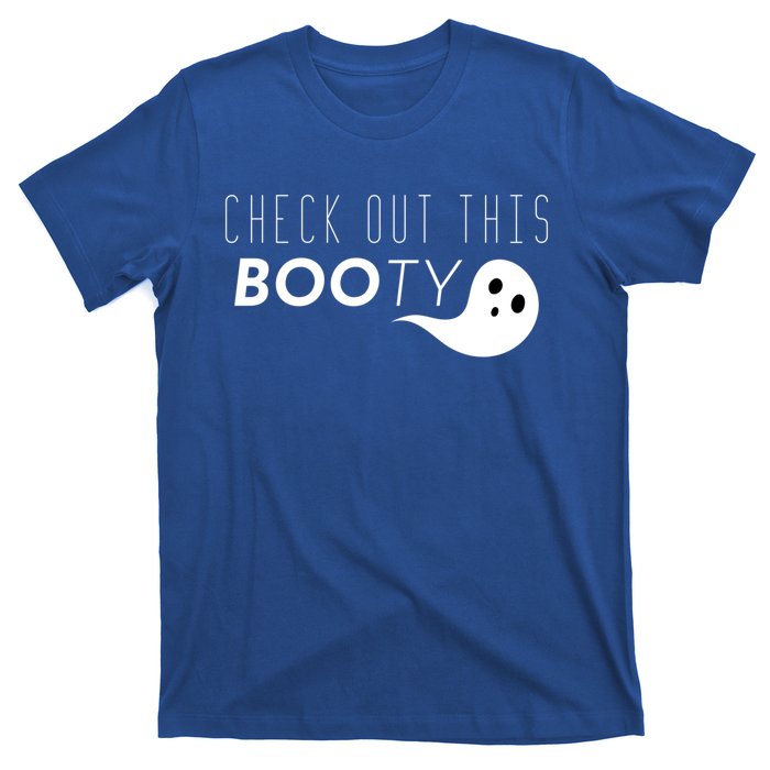 Check Out This Booty Funny Ghost Boo Halloween Gift T-Shirt