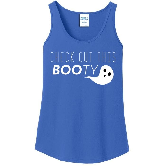 Check Out This Booty Funny Ghost Boo Halloween Gift Ladies Essential Tank