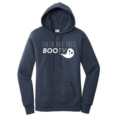 Check Out This Booty Funny Ghost Boo Halloween Gift Women's Pullover Hoodie