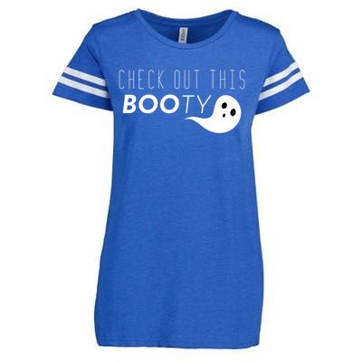 Check Out This Booty Funny Ghost Boo Halloween Gift Enza Ladies Jersey Football T-Shirt