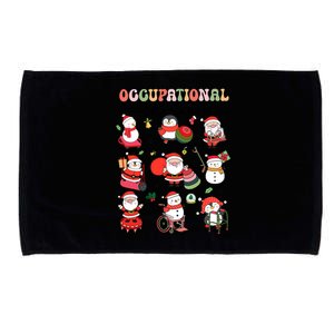 Christmas Occupational Therapy Ot Therapist Ot Assistant Microfiber Hand Towel