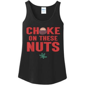 Choke On These Nuts Buckeye Ladies Essential Tank