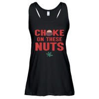 Choke On These Nuts Buckeye Ladies Essential Flowy Tank