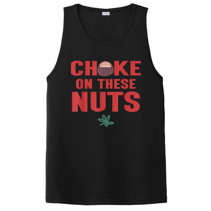 Choke On These Nuts Buckeye PosiCharge Competitor Tank