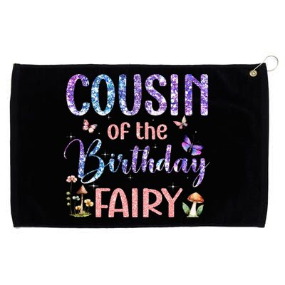 Cousin Of The Birthday Fairy Family Magical Bday party Grommeted Golf Towel