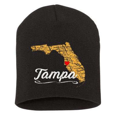 City Of TAMPA BAY FLORIDA Vacation Souvenir Short Acrylic Beanie