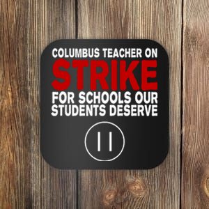 Columbus Ohio Teacher, School Teachers Strike Coaster