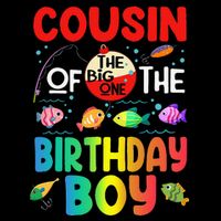 Cousin Of The Birthday Ofishally One Birthday Outfit 16 in Basic Backpack