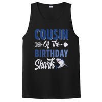 Cousin Of The Birthday Shark Ocean Matching Family PosiCharge Competitor Tank