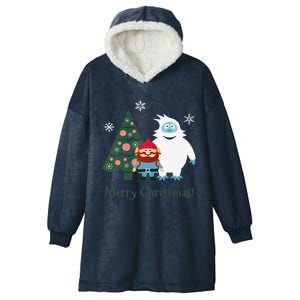 Cornelius Of The Yukon Abominable Snowman Christmas Hooded Wearable Blanket