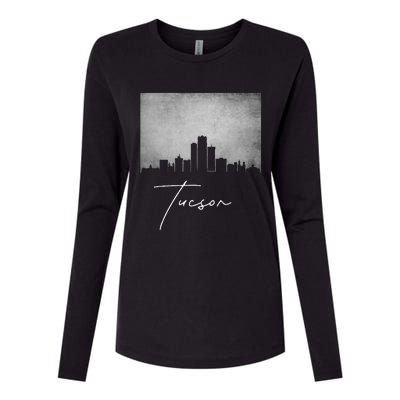 City Of Tucson Arizona Womens Cotton Relaxed Long Sleeve T-Shirt