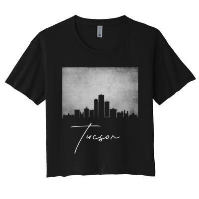 City Of Tucson Arizona Women's Crop Top Tee