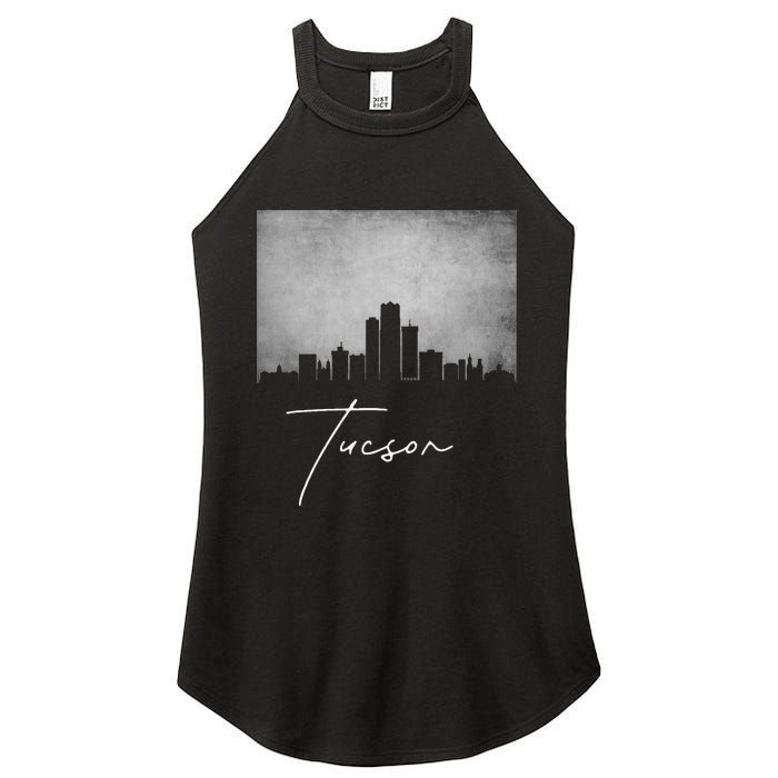 City Of Tucson Arizona Women's Perfect Tri Rocker Tank